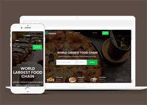 美食外卖订餐APP网页模板下载 - 网创智汇