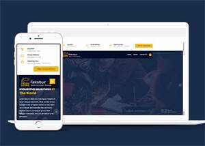 响应式钢铁制造业企业网站模板 - 网创智汇