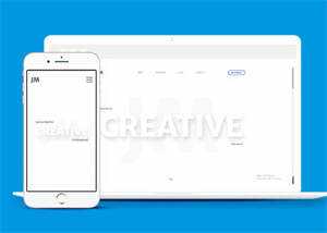 白色设计师个人作品集模板下载 - 网创智汇