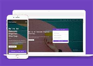 数字创业公司响应式模板下载 - 网创智汇