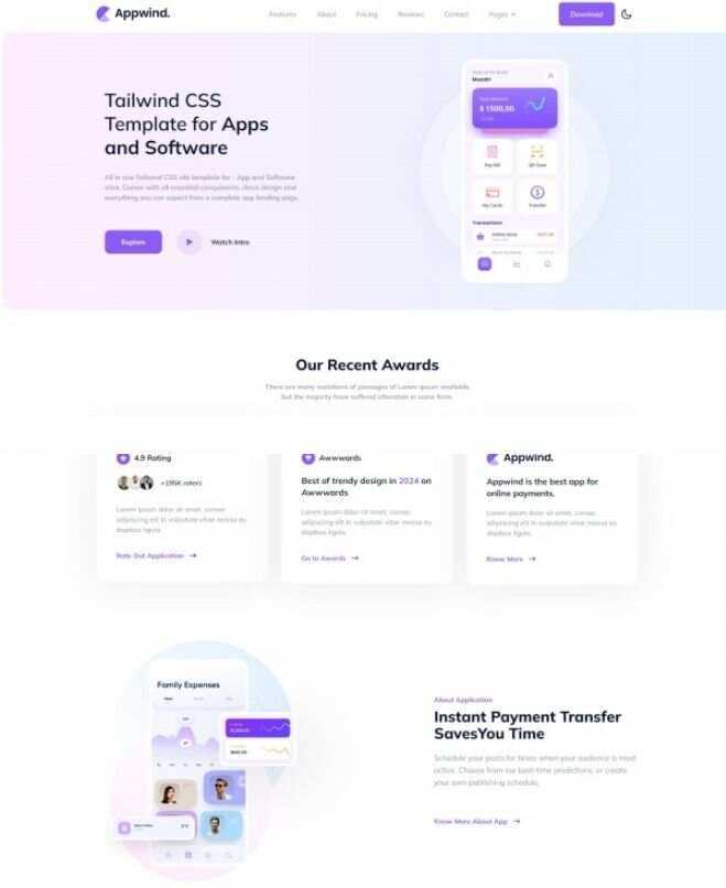 APP开发软件设计CSS网站html模板 - 网创智汇