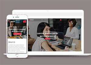 证券咨询服务机构网站模板下载 - 网创智汇