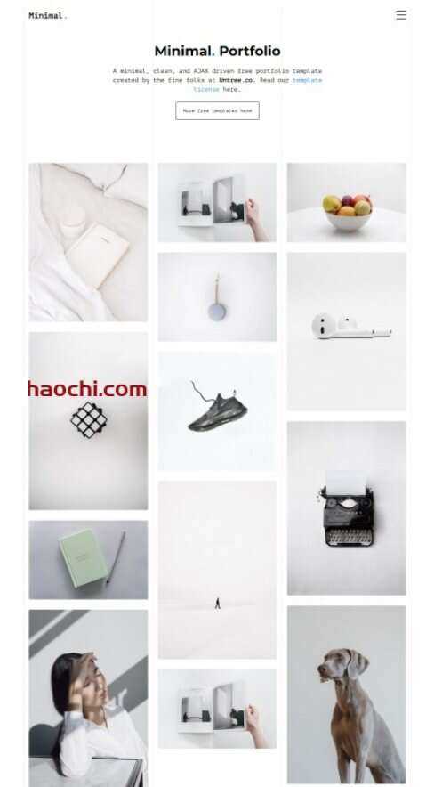 设计服务公司作品宣传网站HTML模板 - 网创智汇