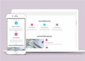 产品营销信息展示HTML网页模板下载 - 网创智汇