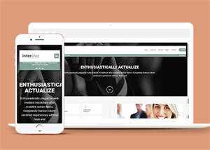 全球贸易公司响应式网页模板下载 - 网创智汇