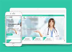 私人医院健康体检网站模板下载 - 网创智汇