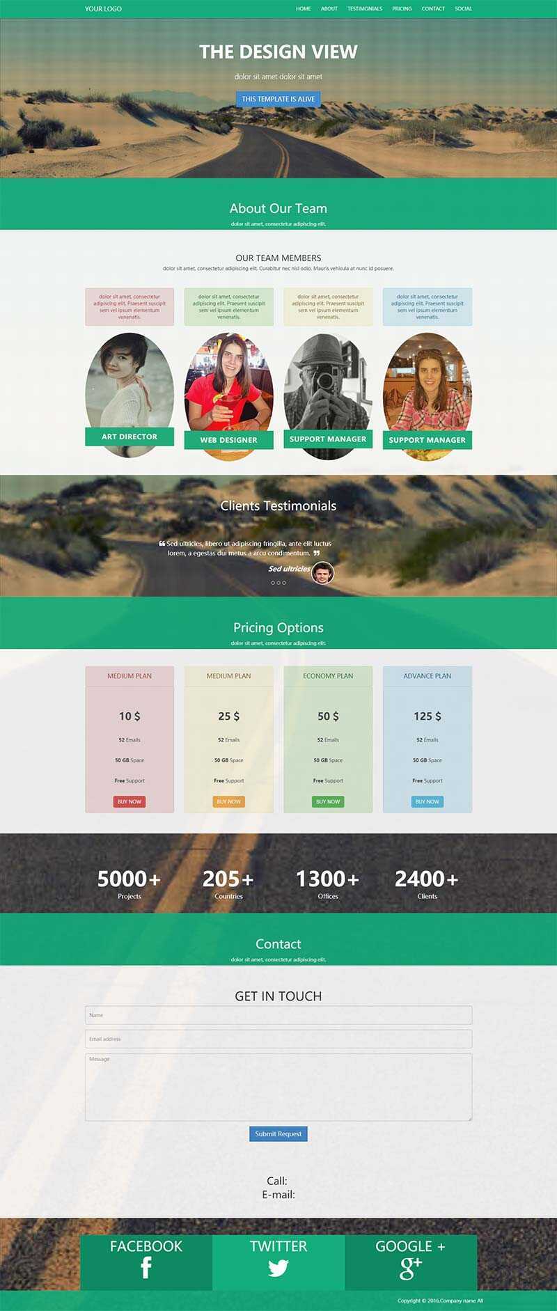 绿色企业邮箱销售单页面网站HTML5模板 - 网创智汇