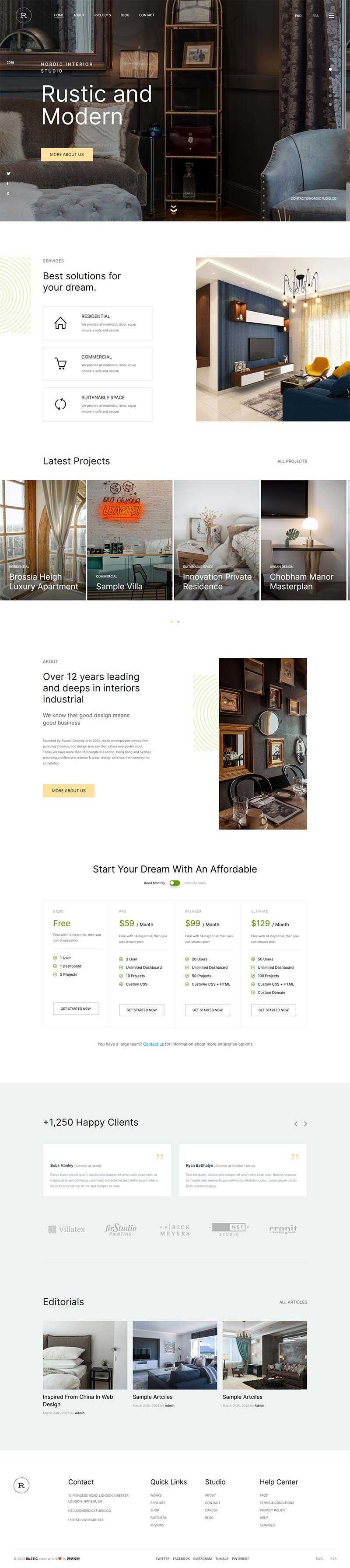 Bootstrap5多用途的企业展示网站html5模板 - 网创智汇