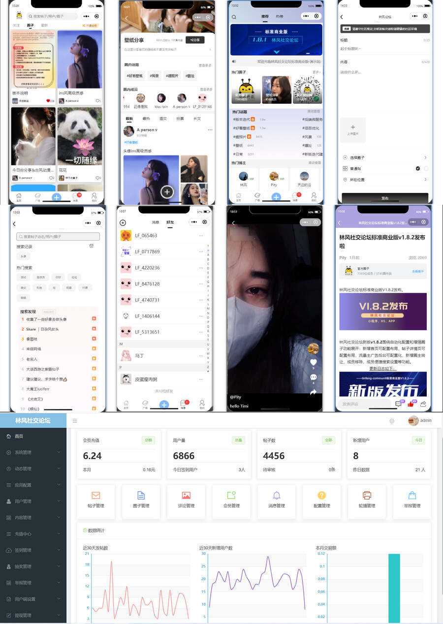 独立版社交论坛前端微信小程序源码问答发帖BBSphp源码 - 网创智汇