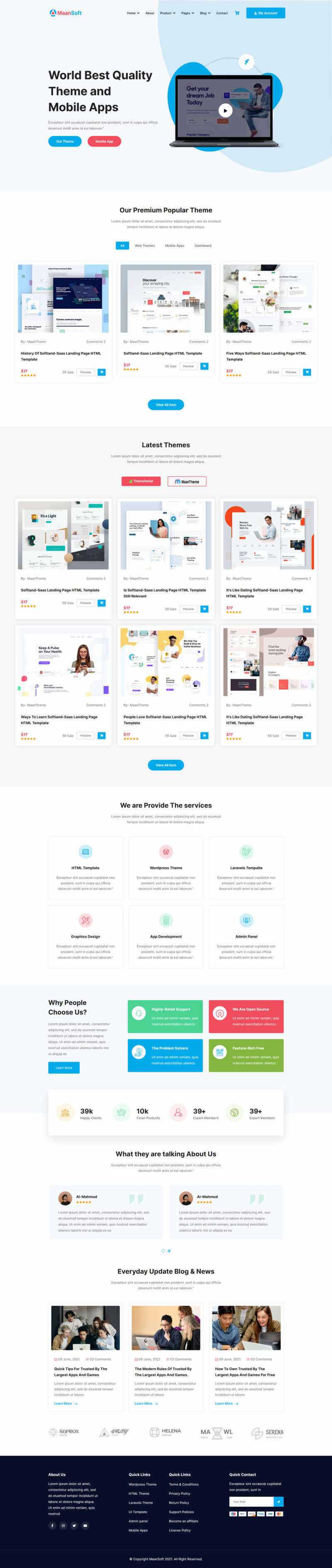 Bootstrap5数字信息产品交易平台HTML模板 - 网创智汇