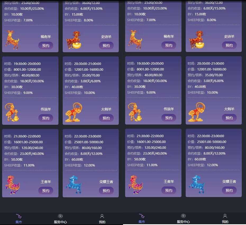 图片[3] - 区块羊投资平台源码/支持预约 转让领养抽奖等等功能 全开源可二开 - 网创智汇