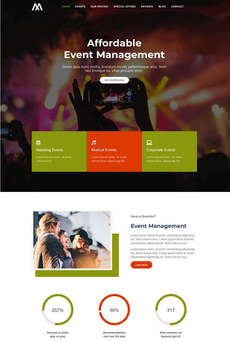 各类活动策划公司网站html5模版 - 网创智汇