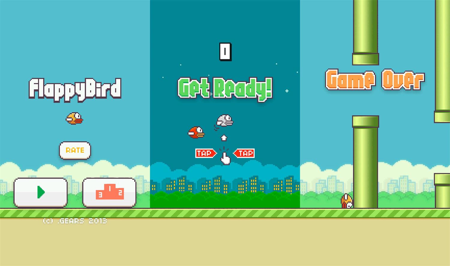 娱乐闯关游戏 像素鸟 - 网创智汇