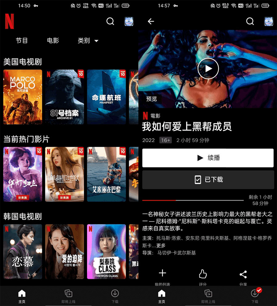 安卓 Netflix v8.20.0 正式版 /  v8.13.0 解锁订阅版 - 网创智汇