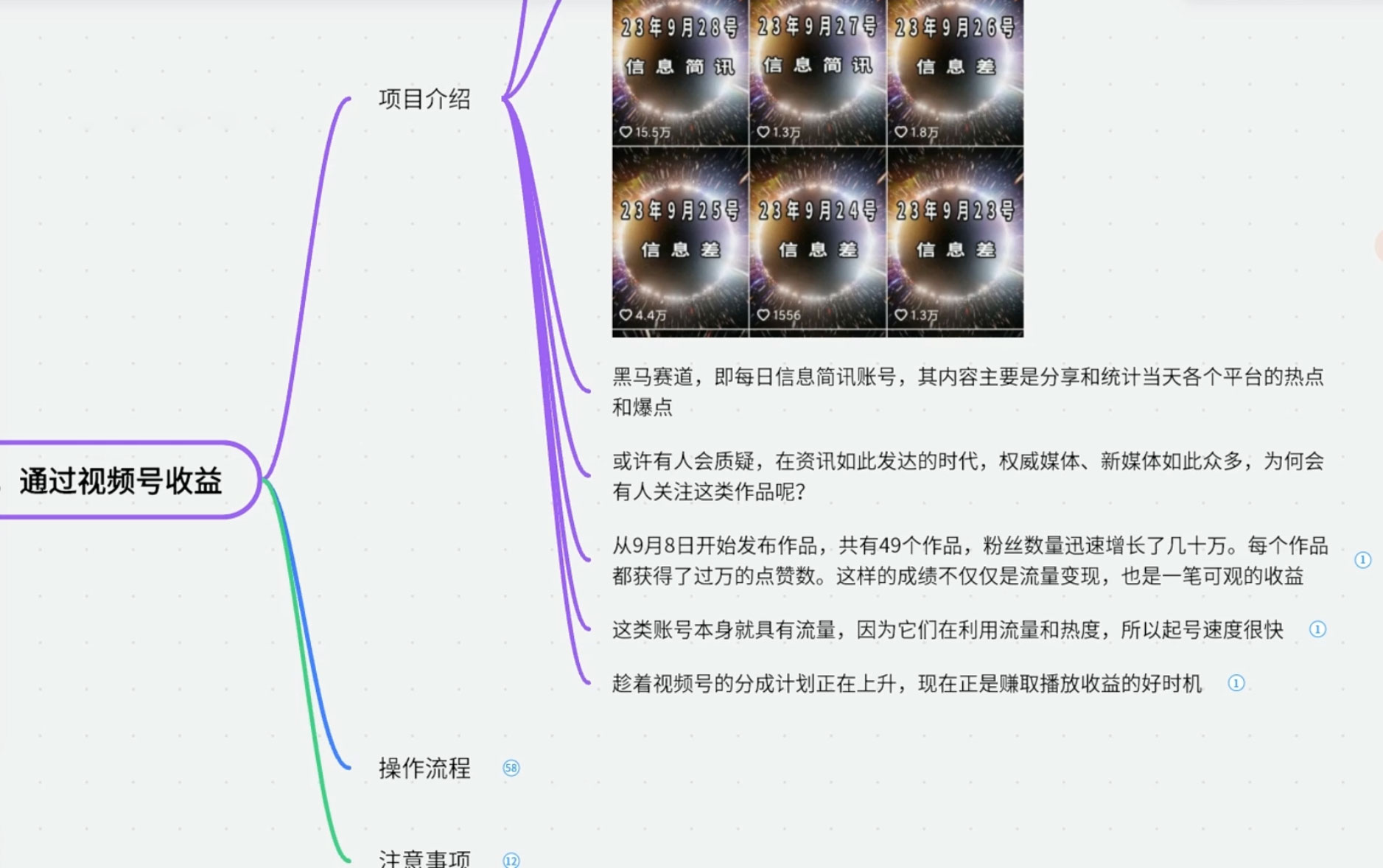 图片[2] - 黑马赛道每日信息简讯，起号超级快自带流量大，通过视频号收益 - 网创智汇