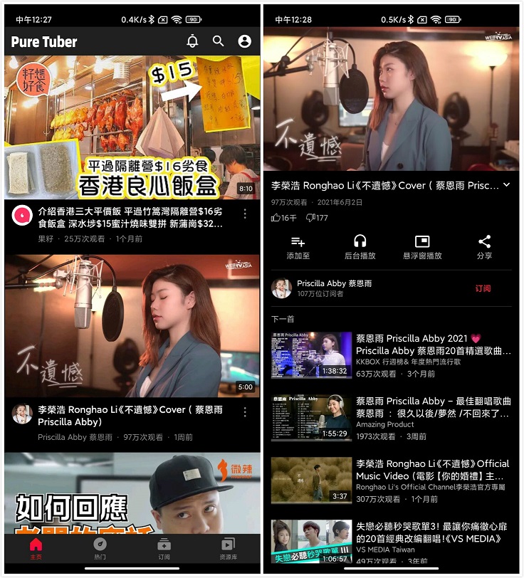 油管纯净版 Pure Tuber v2.15.20.103 解锁VIP - 网创智汇