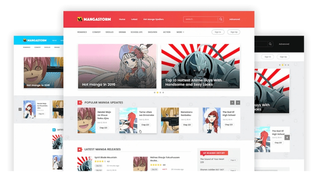 Madara 2.2.2.1主题源码 响应式WordPress漫画小说主题模板 - 网创智汇