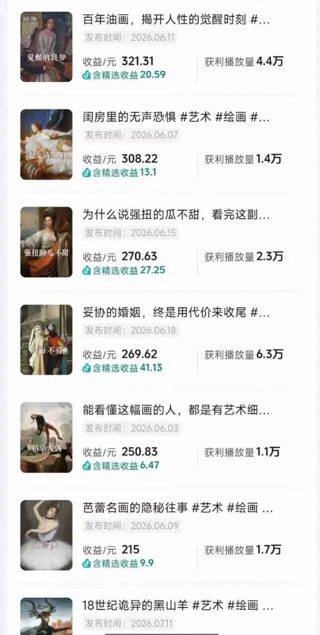油画解说教学-398众筹来的技术：选题×对标×素材×文案×配音×剪辑×2天开精选×7天通9项权益 - 网创智汇