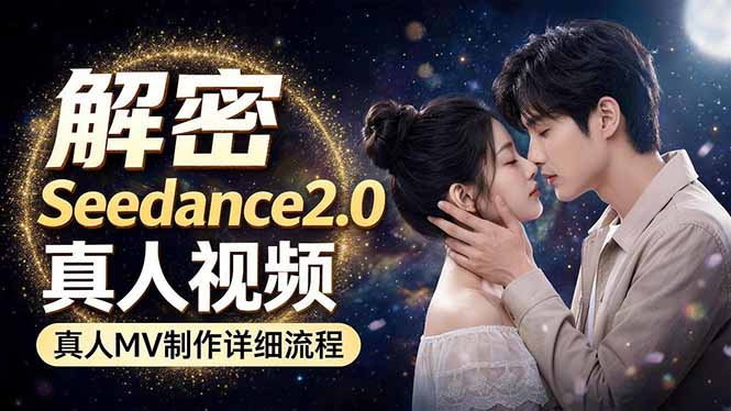 Seedance 2.0电影级真人 MV全流程拆解：提示词、运镜、粒子特效，手把手实操 - 网创智汇