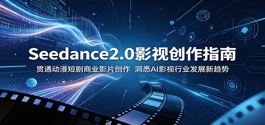 Seedance2.0影视创作指南：贯通动漫短剧商业影片创作，洞悉AI影视行业发展新趋势 - 网创智汇