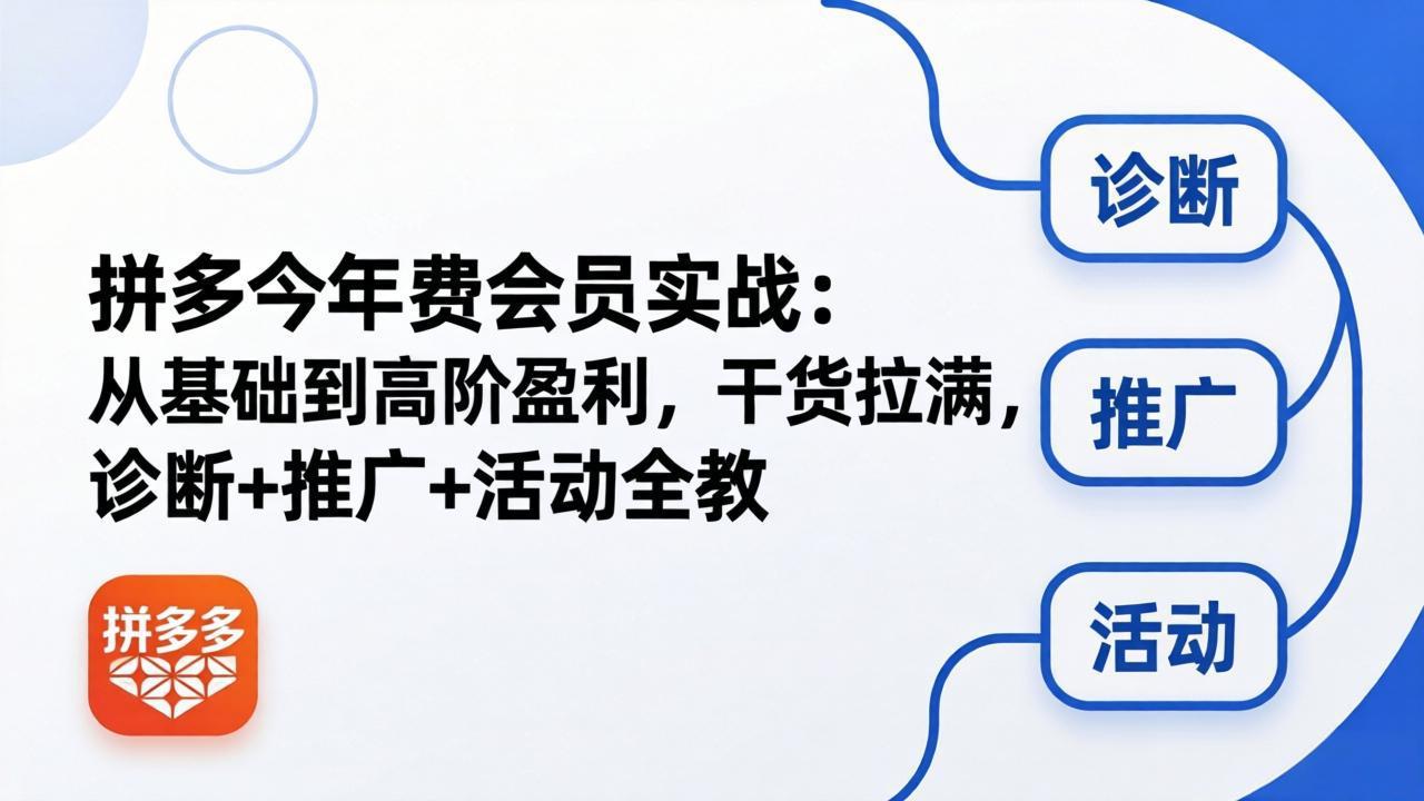 拼多多年费会员实战(更新26年4月28 - 网创智汇