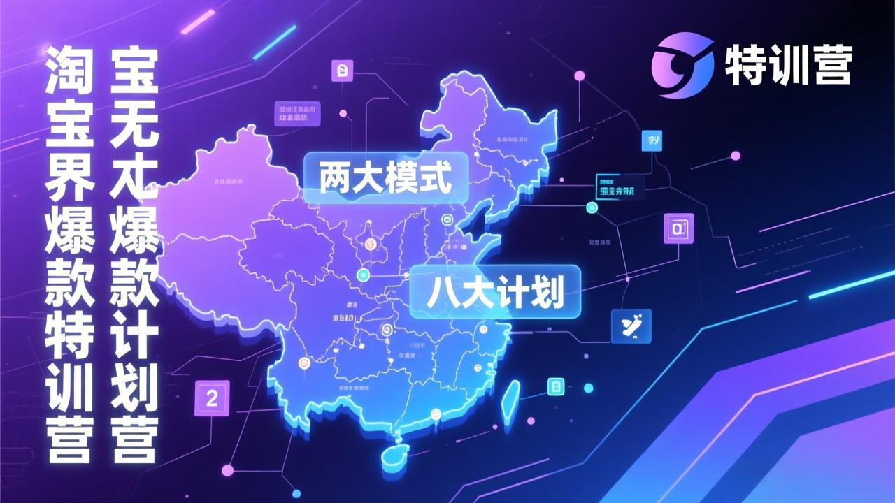 淘宝无界爆款训练营：2026年1月杭州线下高端集训课，3天构建两大模式八大计划体系 - 网创智汇
